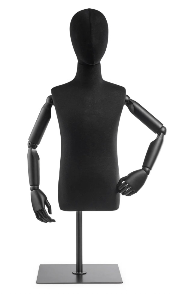 Unbreakable Headless Female Mannequin Hands Behind Back | Zing Display