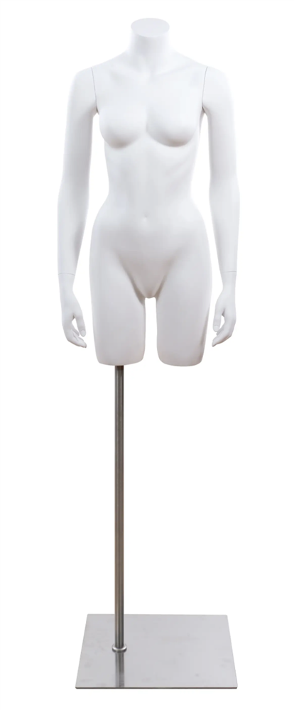 High End Abstract Female Mannequin Hands Behind Back | Zing Display