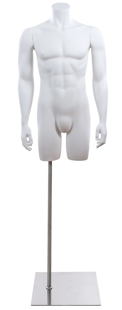 Athletic Realistic Male Mannequin | Zing Display