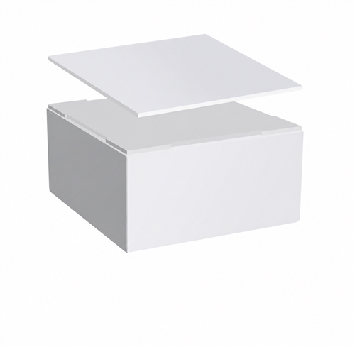 White Platform Riser 8
