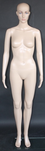 MN-437 Fleshtone Plastic Teenage Girl Petite Female Full Size Mannequin 5' 5'' 